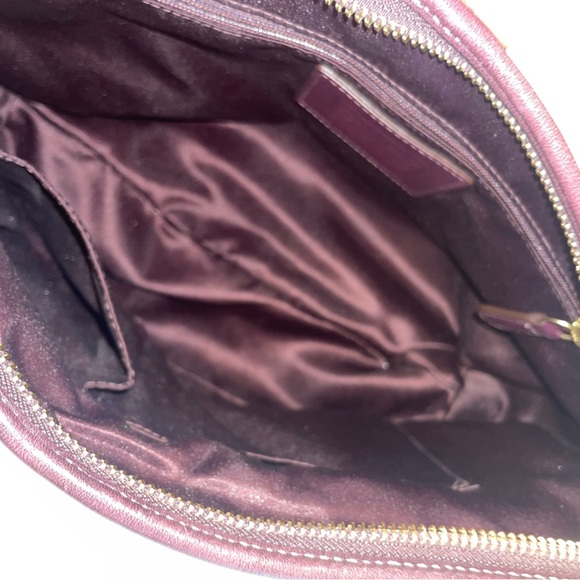 Coach Leather Ergo Hampton Hobo / Raisin / 11261 - Picture 4 of 4